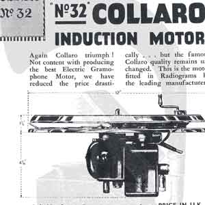 Collaro Induction 32. 1932