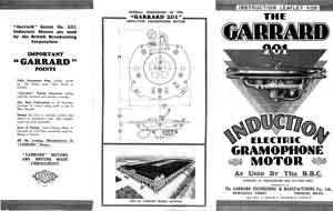 Garrard 201 The first Garrard Transcription Turntable