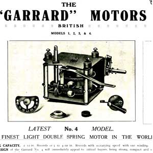 Garrard 4 motor