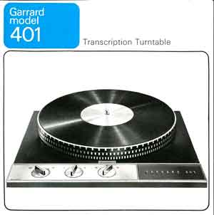 Garrard 401 ad