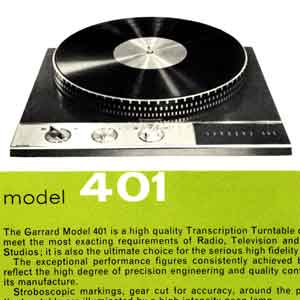Garrard 401 flyer