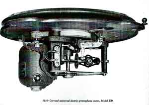 Garrard E. Electric Motor